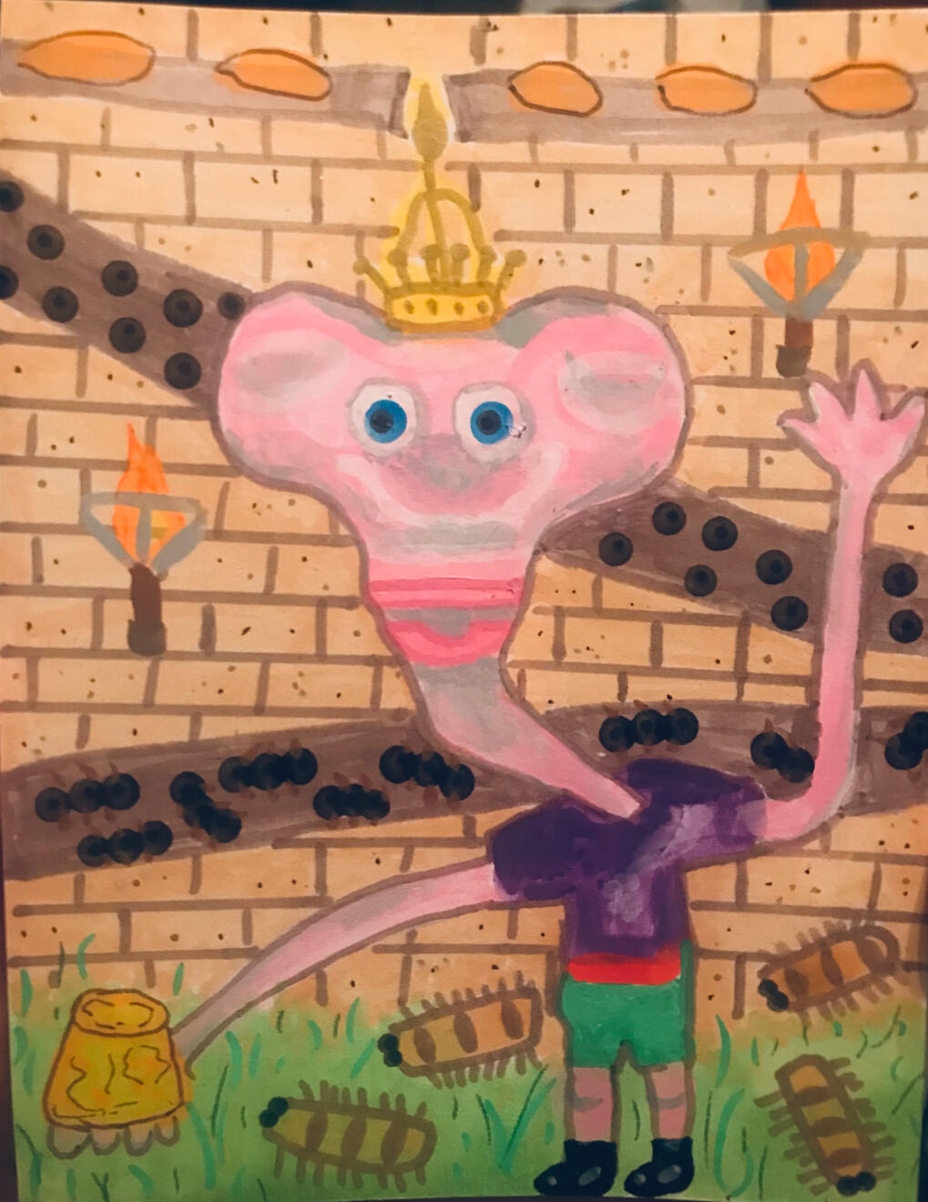 wonder 2022 acrylic on canvas